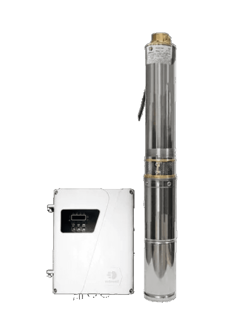 AC-DC Pompa 4 İnç 4000 Watt 22 Ton Hmax 98 mt Outlet 2