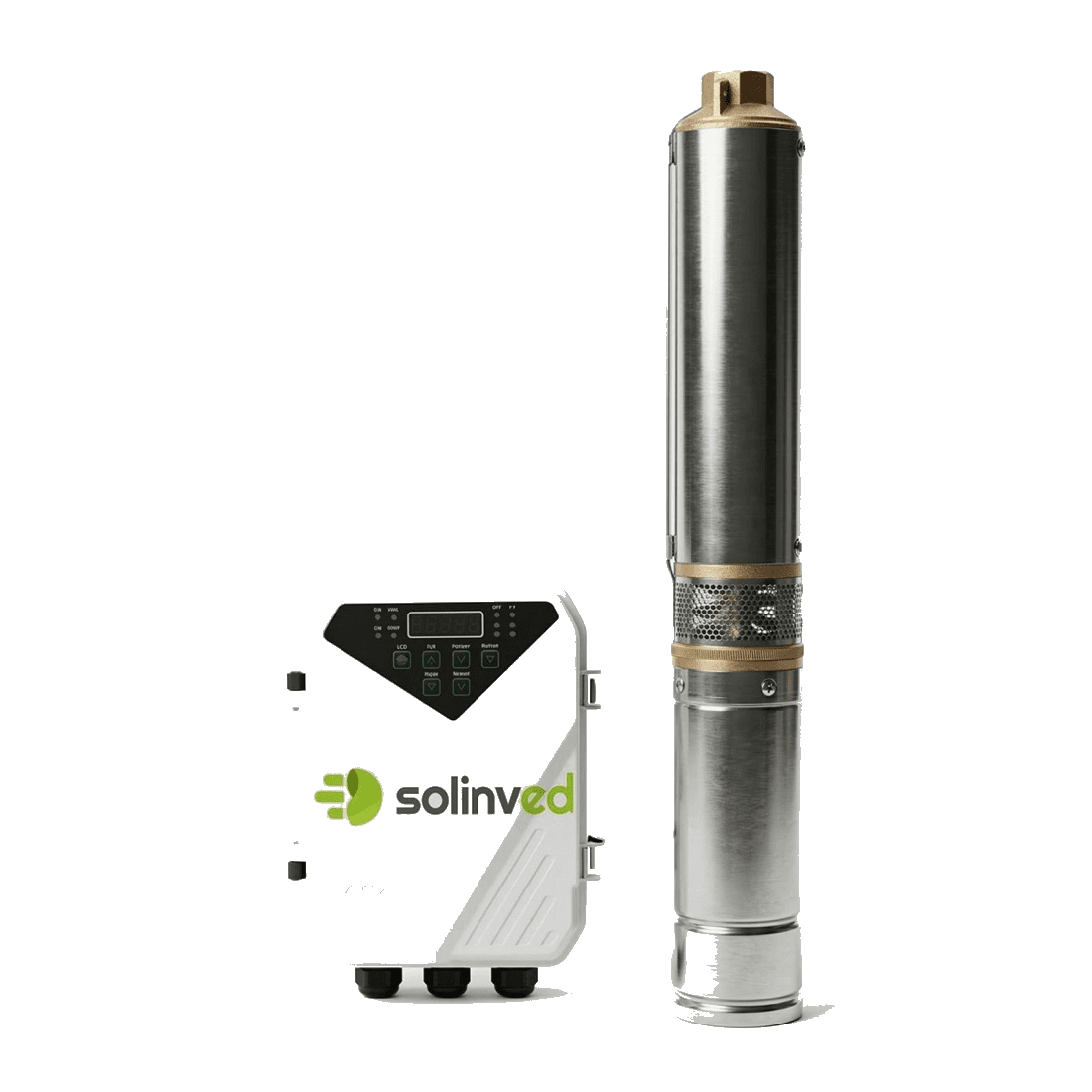 DC Pompa 3 İnç 48 Volt 600 Watt 3,8 Ton Hmax 80 mt Outlet 1,25